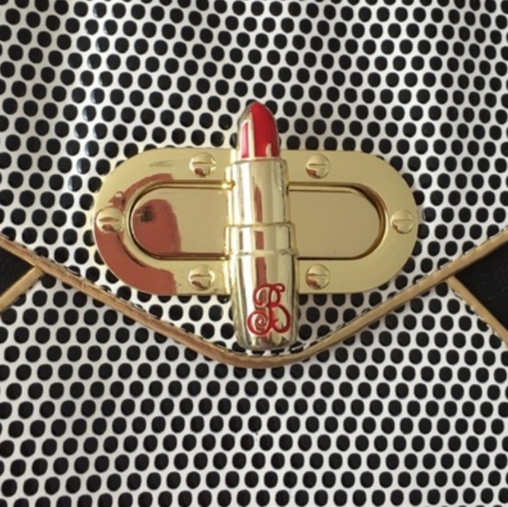 SOLD!!! Betsey Johnson Lipstick Clutch